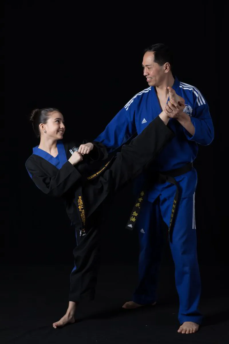 Students training